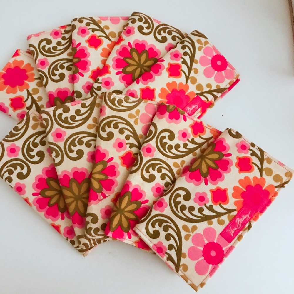 10 vera Bradley checkbook covers Folkloric wallet